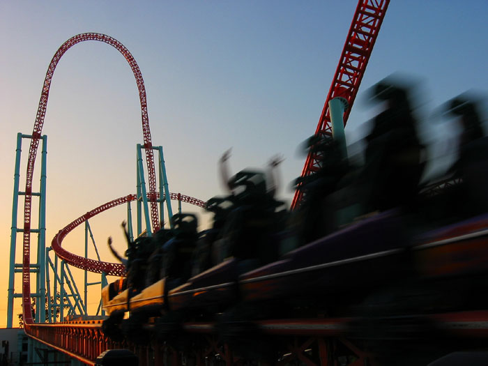 Xcelerator photo from Knott's Berry Farm