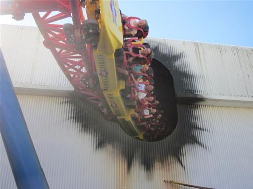 Superman Escape photo from Warner Bros. Movie World Australia