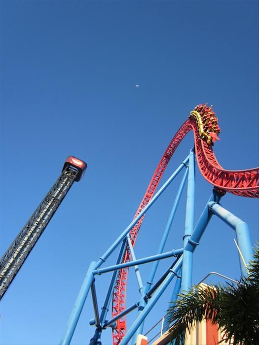 Superman Escape photo from Warner Bros. Movie World Australia