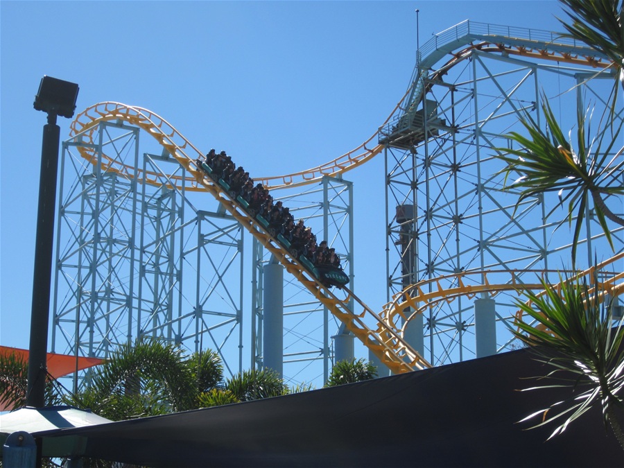 Cyclone photo from Dreamworld