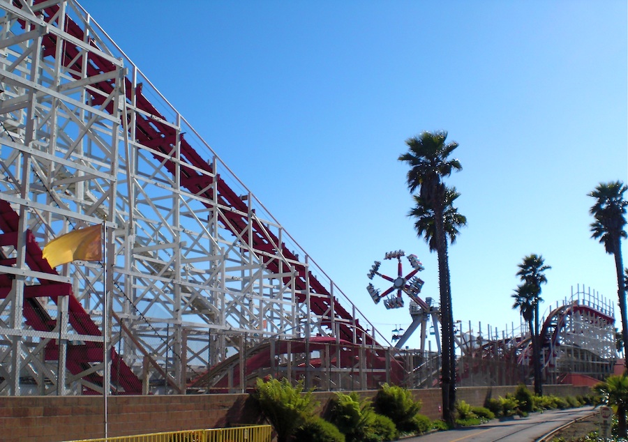 Giant Dipper photo from Santa Cruz Beach Boardwalk