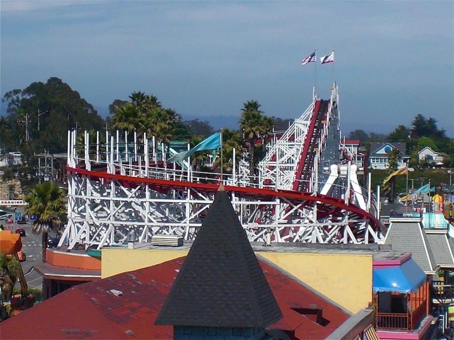 Giant Dipper photo from Santa Cruz Beach Boardwalk