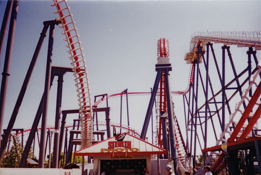 Stealth photo from California's Great America