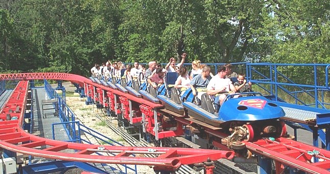 Superman: Ride of Steel photo from Six Flags New England