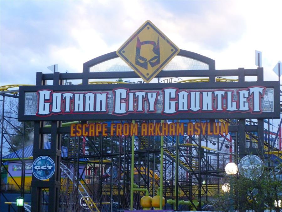 Gotham City Gauntlet Escape from Arkham Asylum photo from Six Flags New England