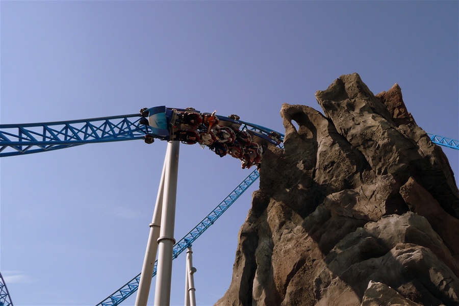 blue fire Megacoaster photo from Europa Park