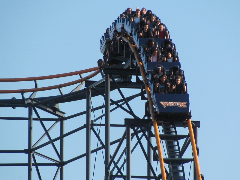 Vortex photo from Kings Island - CoasterBuzz