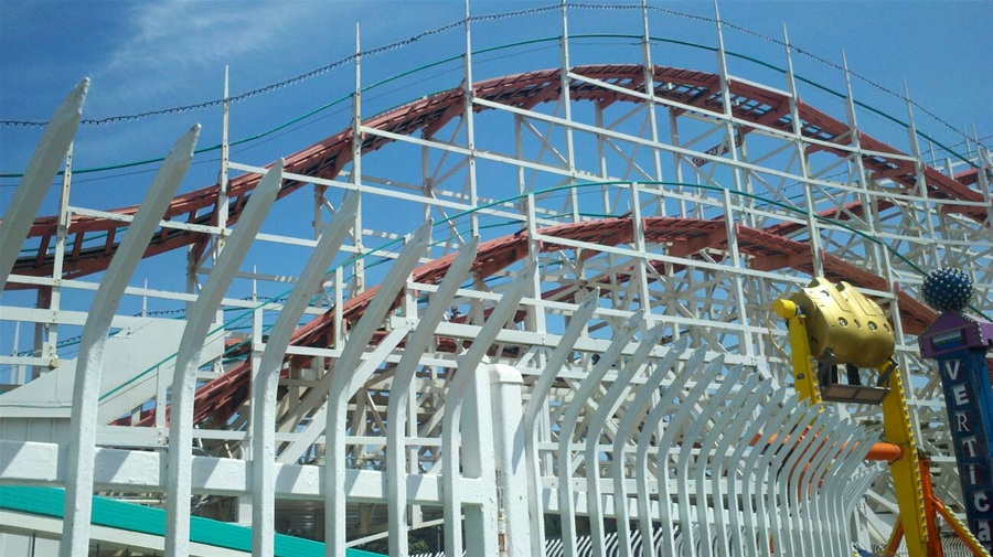Giant Dipper photo from Belmont Park