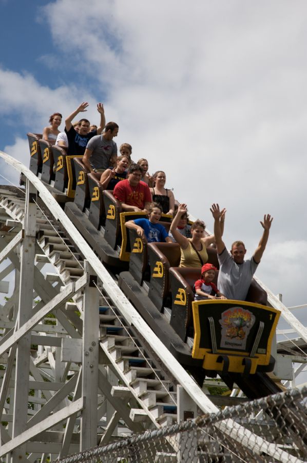 Jack Rabbit photo from Kennywood