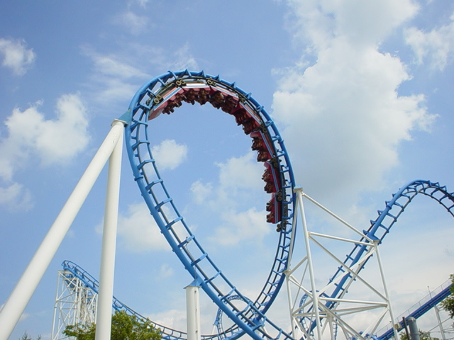 Shockwave photo from Six Flags Great America CoasterBuzz