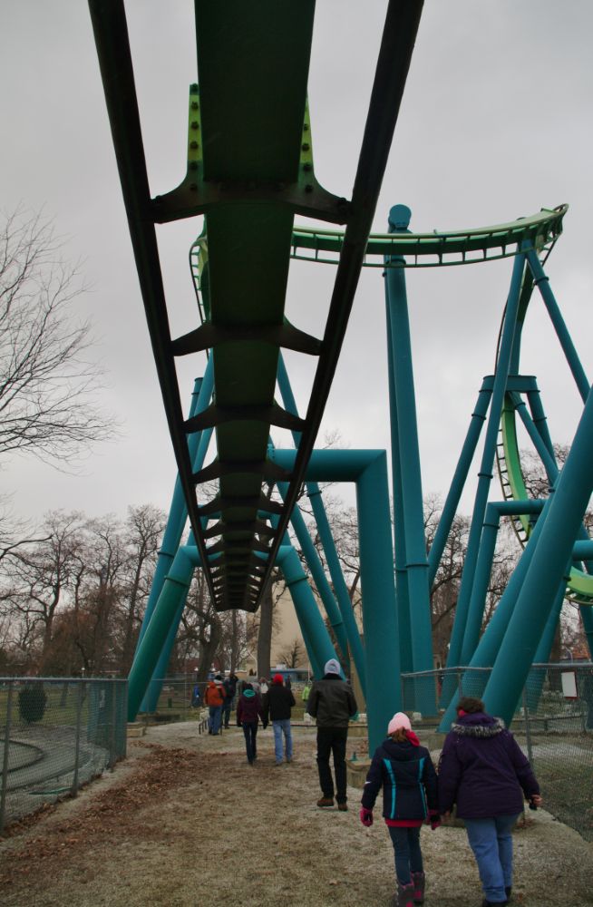 Raptor photo from Cedar Point