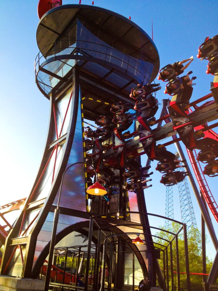X-Flight photo from Six Flags Great America