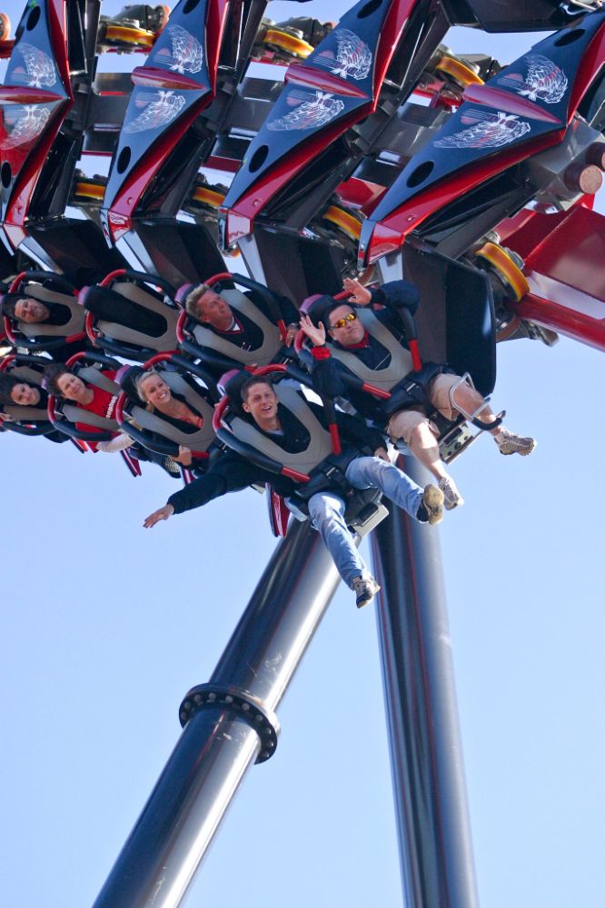 X-Flight photo from Six Flags Great America
