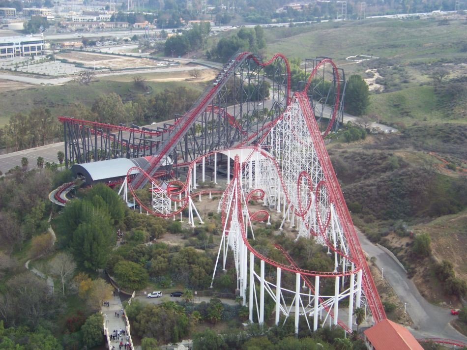 X2 photo from Six Flags Magic Mountain