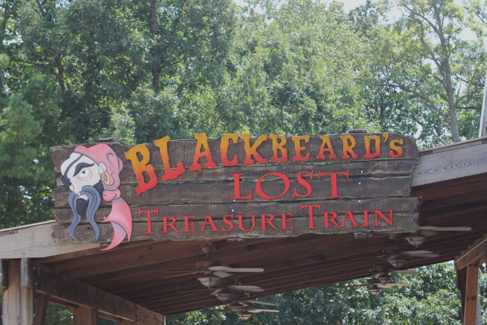 Blackbeard's Lost Treasure Train photo from Six Flags Great Adventure