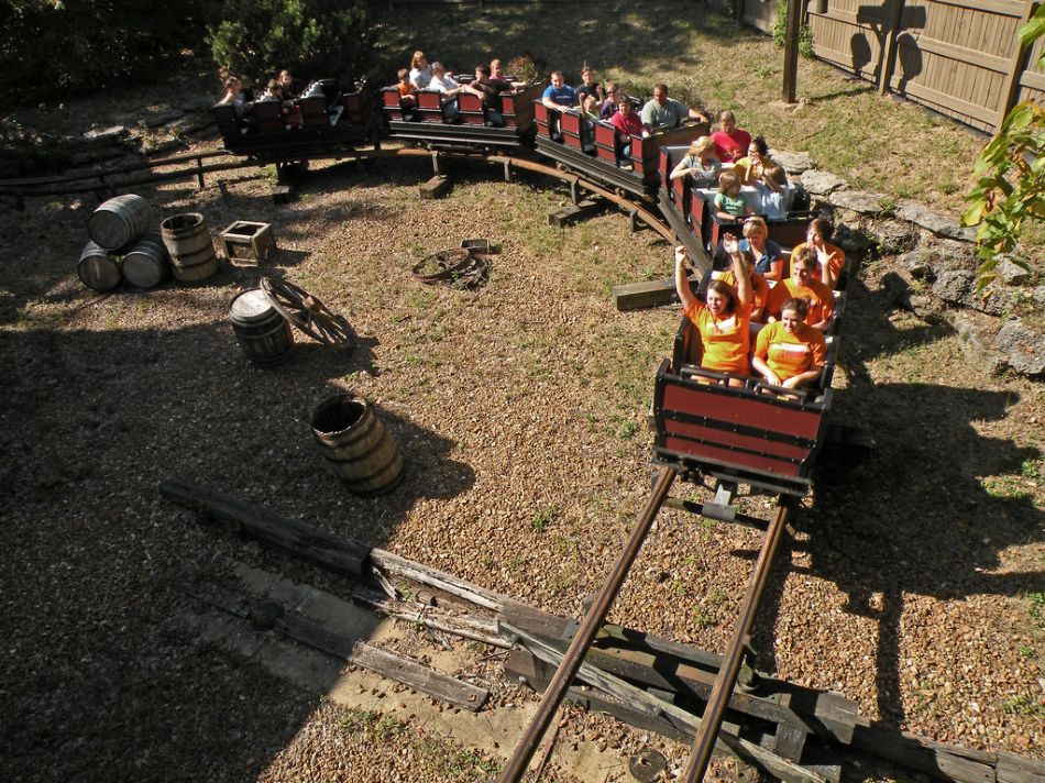 River King Mine Train photo from Six Flags St. Louis