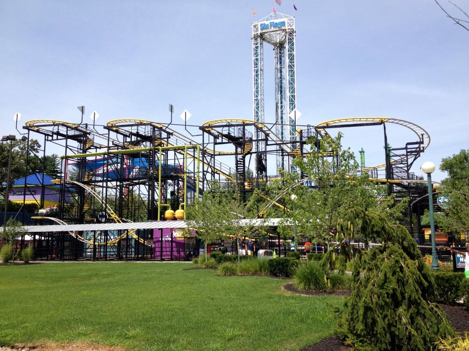 Gotham City Gauntlet Escape from Arkham Asylum photo from Six Flags New England