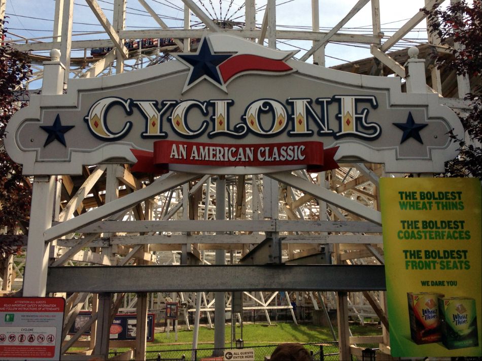 Riverside Cyclone photo from Six Flags New England