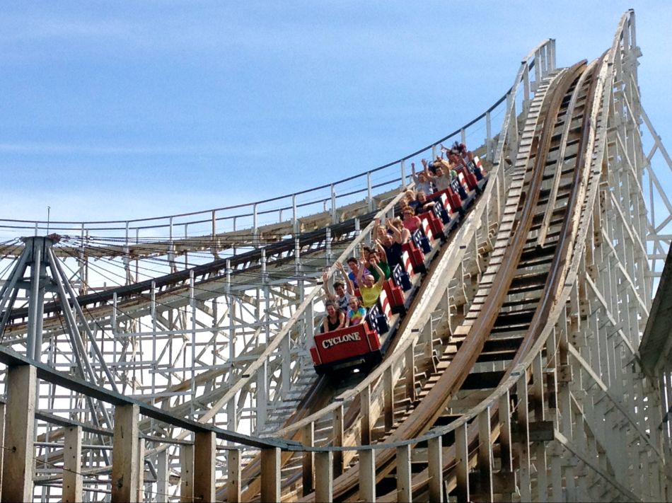 Riverside Cyclone photo from Six Flags New England