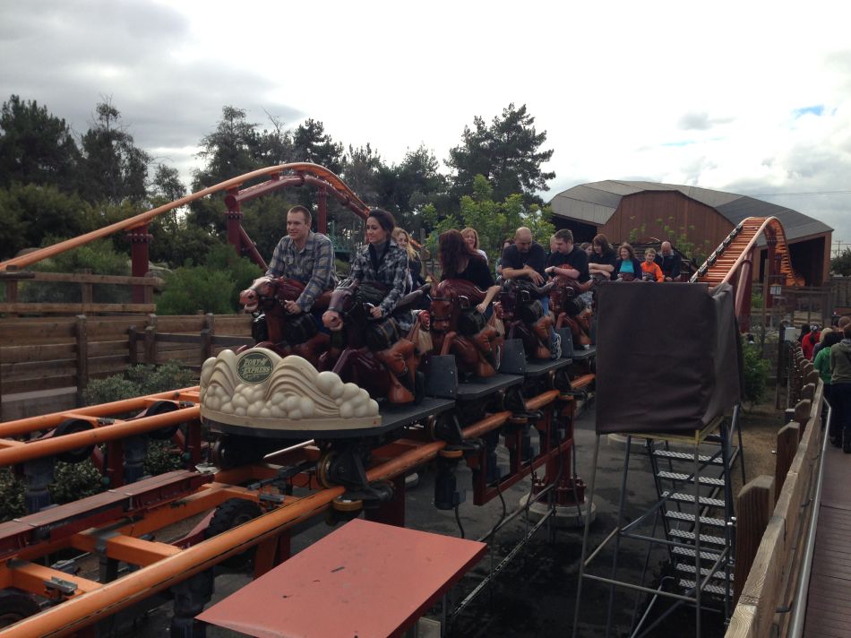 Pony Express photo from Knott's Berry Farm