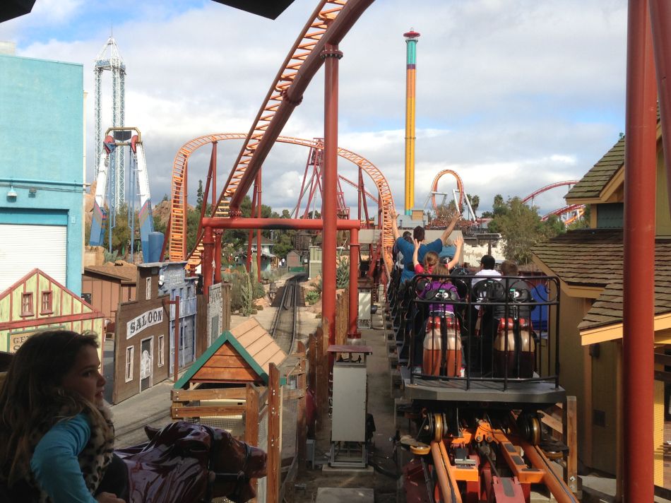 Pony Express photo from Knott's Berry Farm