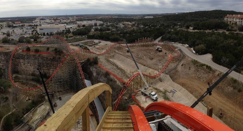 Iron Rattler photo from Six Flags Fiesta Texas