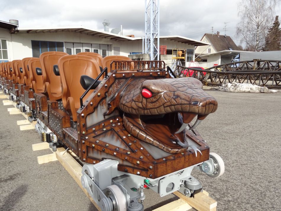 Iron Rattler photo from Six Flags Fiesta Texas