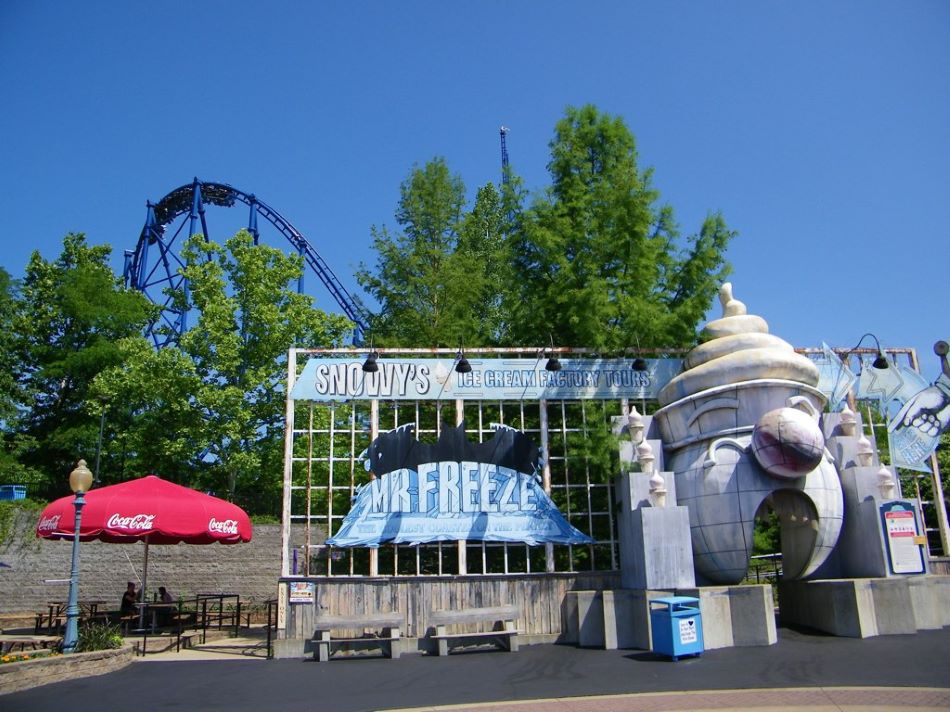 Mr. Freeze: Reverse Blast photo from Six Flags St. Louis