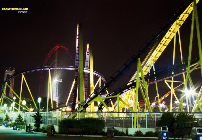 Laser photo from Dorney Park