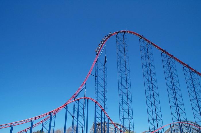 Superman: Ride of Steel photo from Six Flags Darien Lake