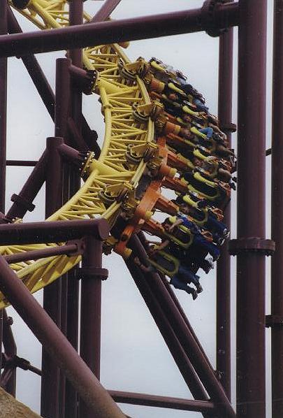 Volcano: The Blast Coaster photo from Kings Dominion