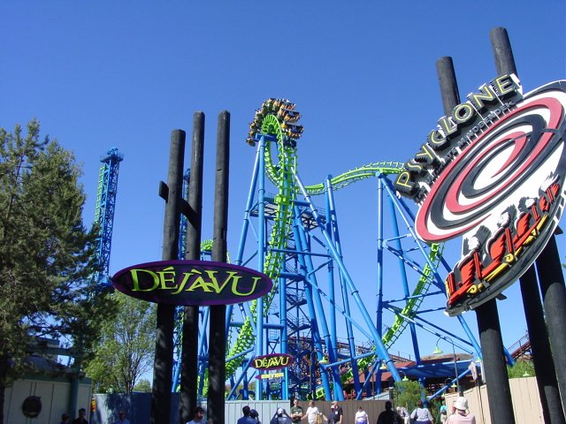 Deja Vu photo from Six Flags Magic Mountain