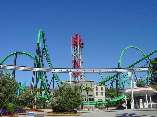 Riddler's Revenge photo from Six Flags Magic Mountain