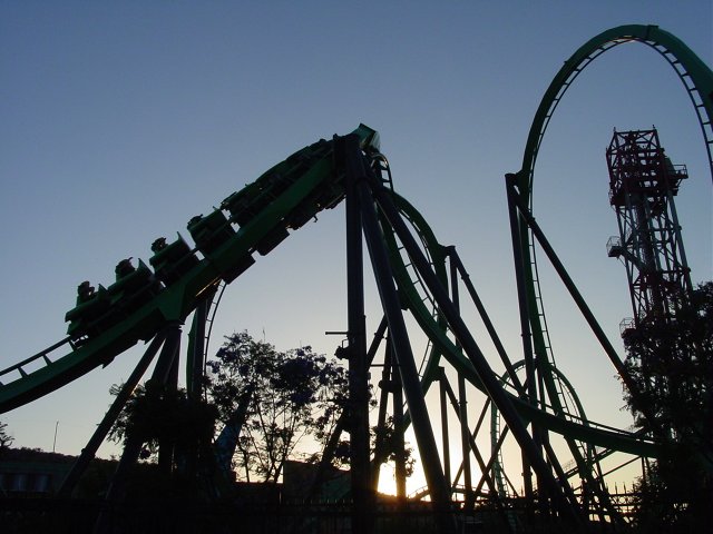 Riddler's Revenge photo from Six Flags Magic Mountain