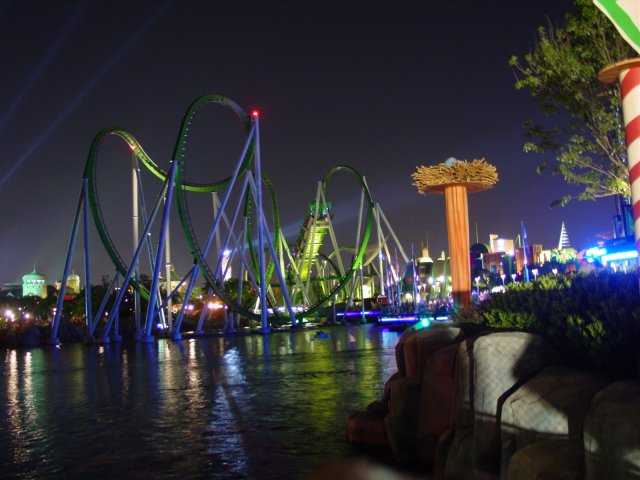 Incredible Hulk, The photo from Islands of Adventure