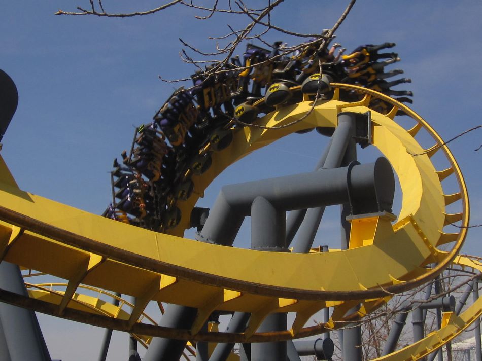 Batman: The Ride photo from Six Flags Great Adventure