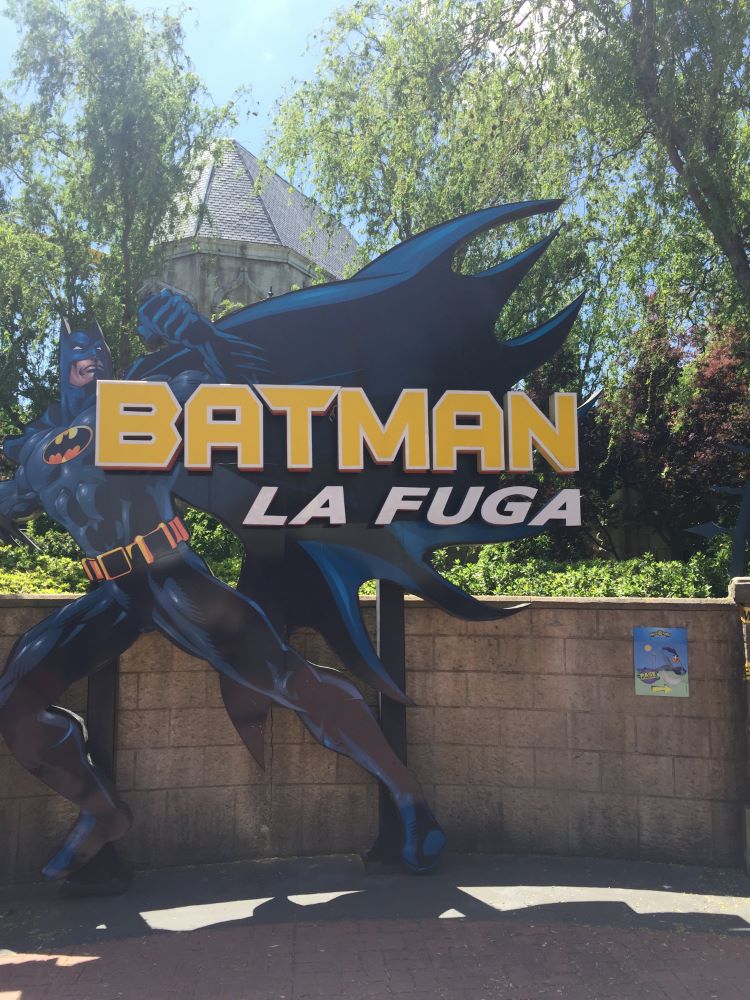 Batman photo from Warner Bros. Movie World Madrid