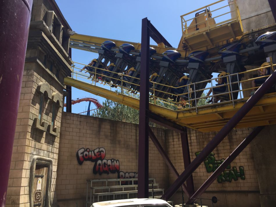 Batman photo from Warner Bros. Movie World Madrid