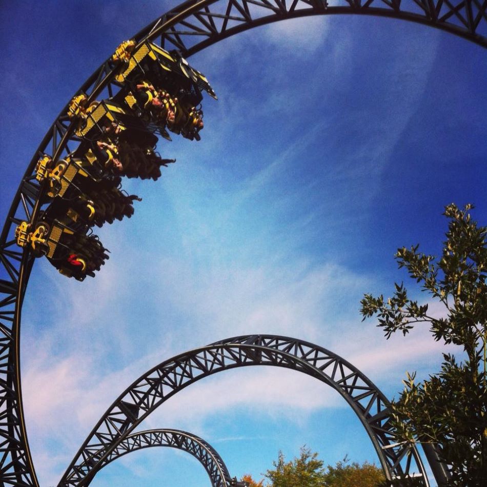 Smiler photo from Alton Towers