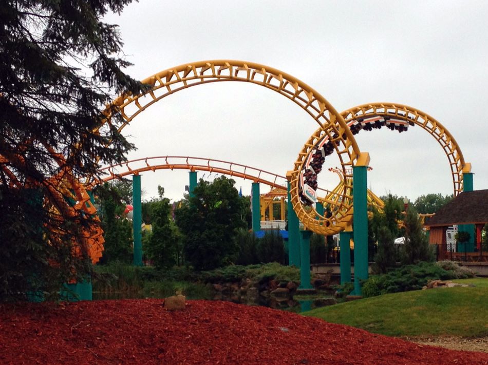 Corkscrew photo from Valleyfair!