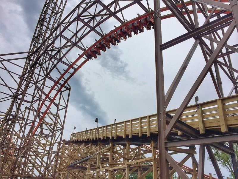 Goliath photo from Six Flags Great America