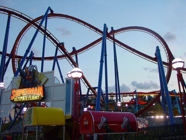 Superman Ultimate Flight photo from Six Flags Over Georgia