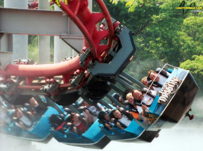 Iron Dragon photo from Cedar Point