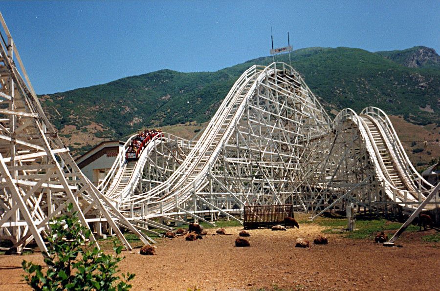 Roller Coaster photo from Lagoon