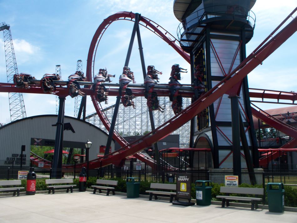 X-Flight photo from Six Flags Great America