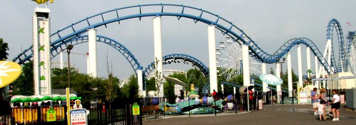 Corkscrew photo from Valleyfair!