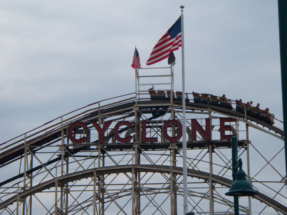 Cyclone photo from Luna Park at Coney Island