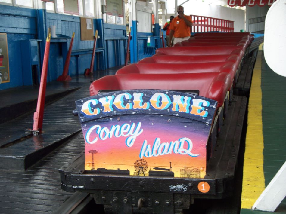 Cyclone photo from Luna Park at Coney Island