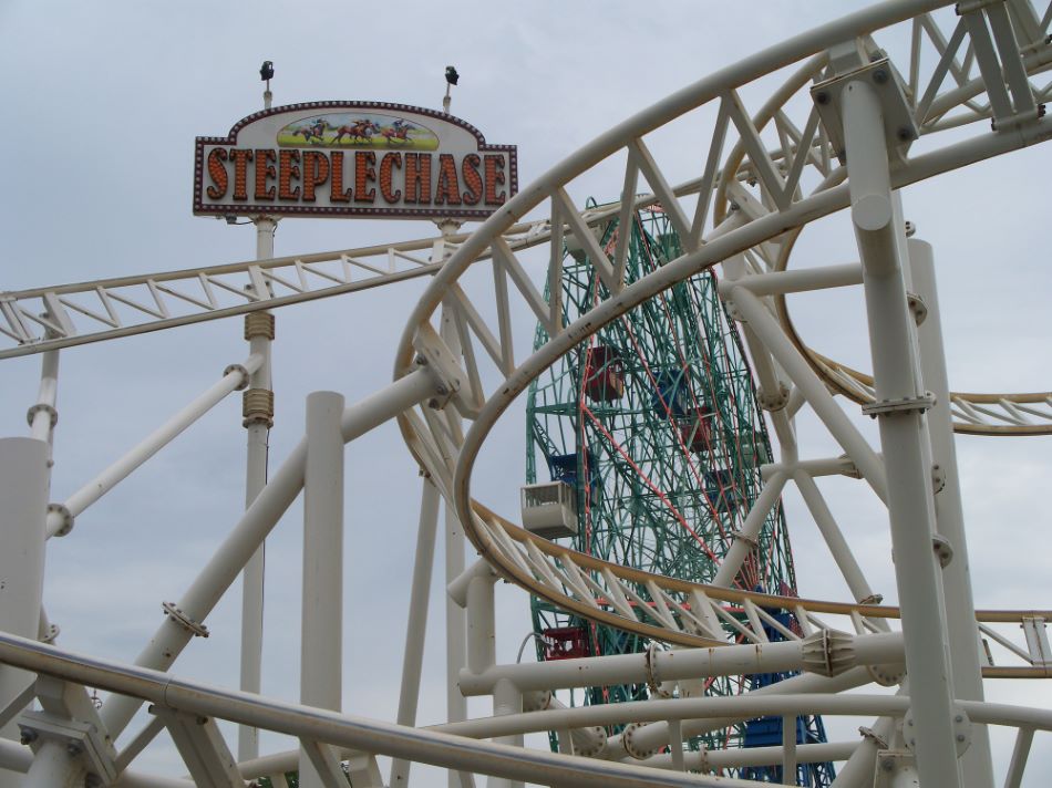 Steeplechase photo from Luna Park at Coney Island