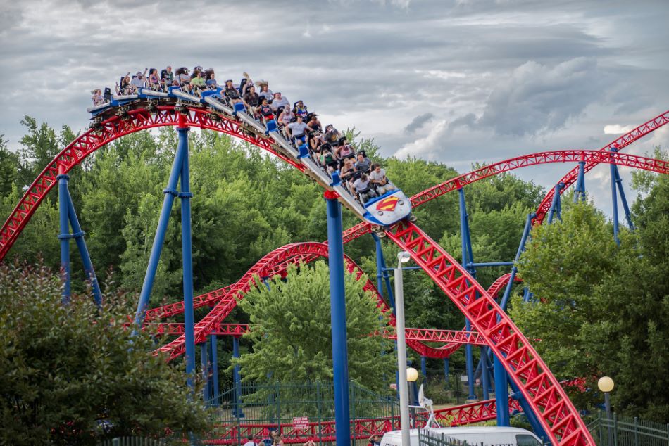 Superman The Ride Photo From Six Flags New England Coasterbuzz